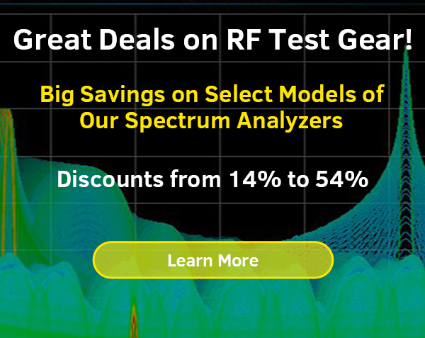 Spectrum Analyzer promo